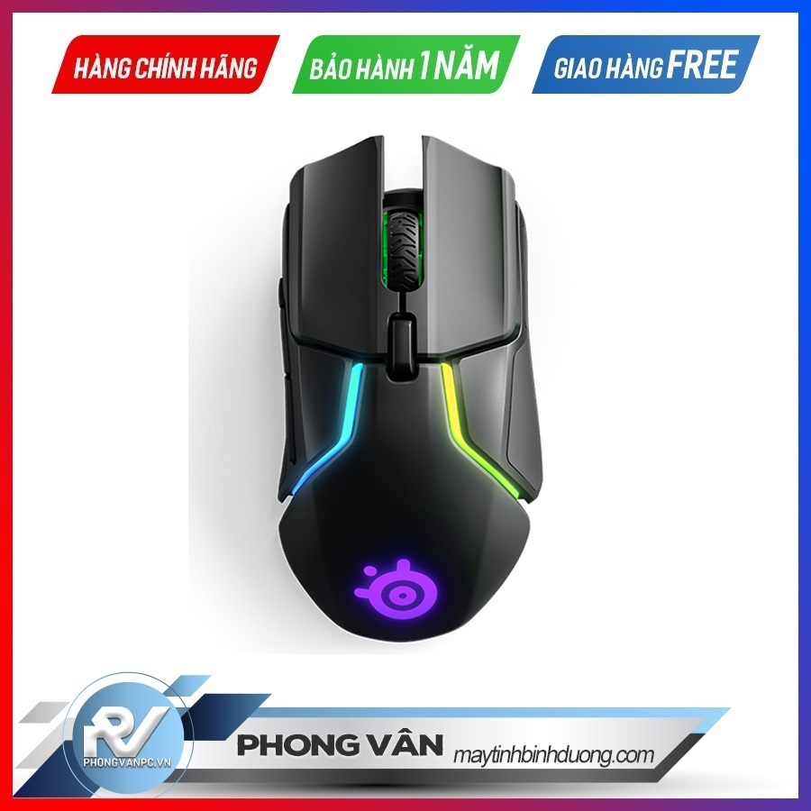 Chuột gaming SteelSeries Rival 650 Wireless