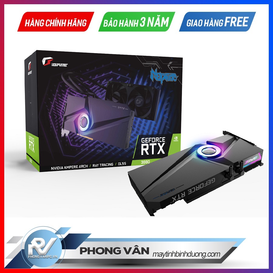 Card màn hình Colorful iGame GeForce RTX 3080 Neptune OC