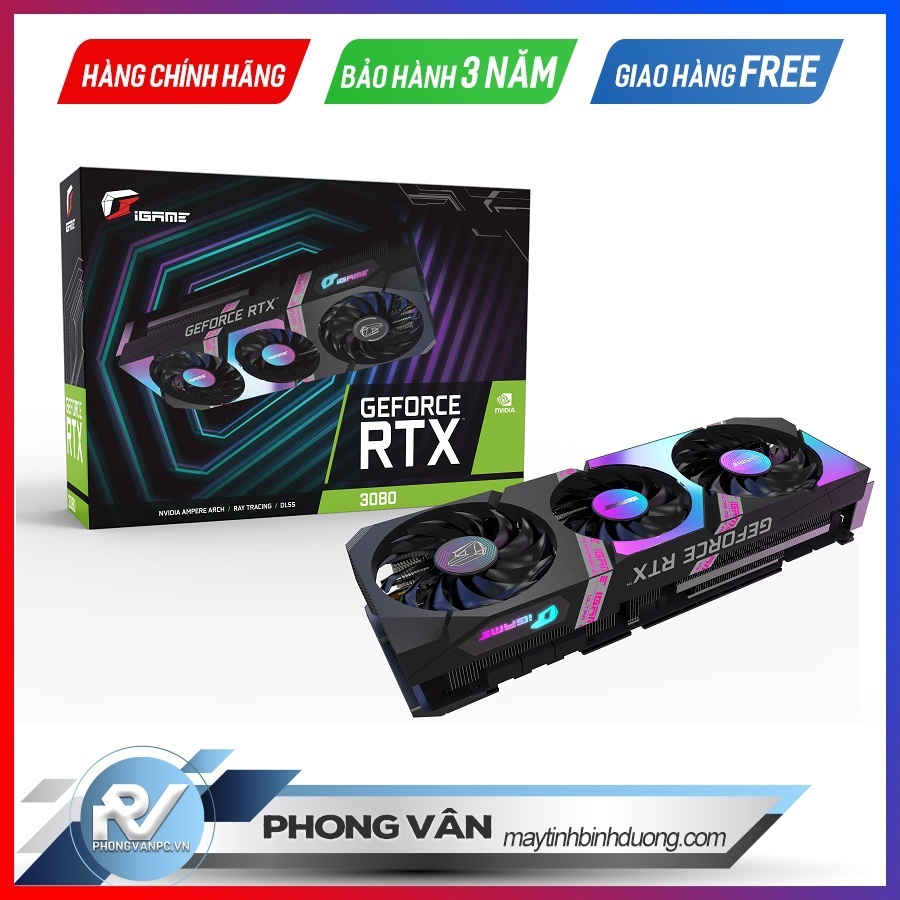 Card màn hình Colorful iGame GeForce RTX 3080 Ultra OC 10G-V