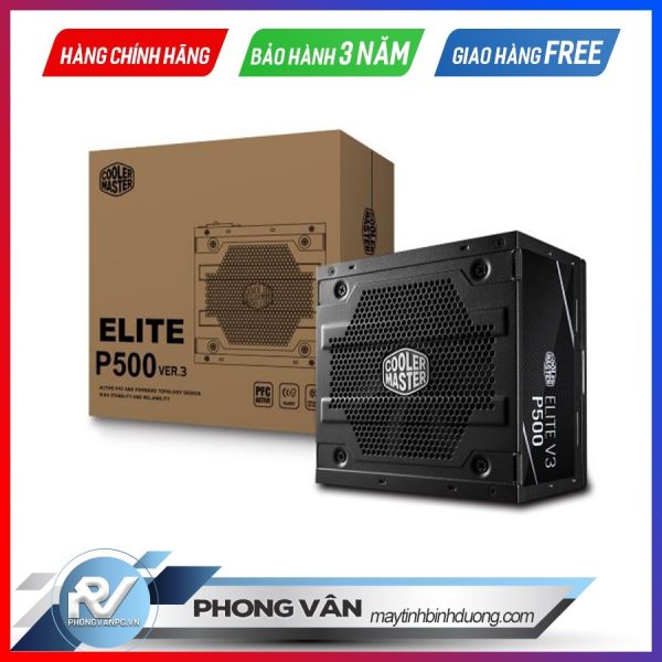 Nguồn máy tính Cooler Master PC500 Elite V3 - 500W