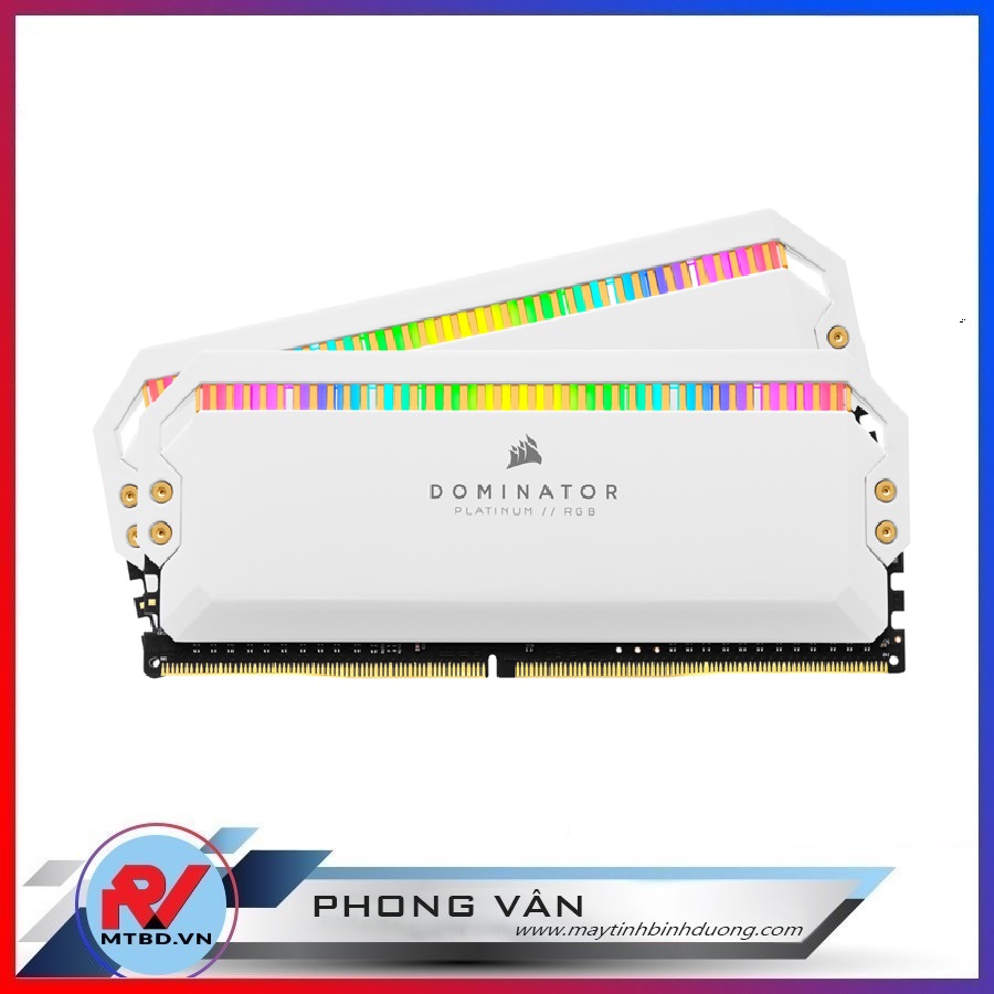 Ram Corsair Dominator Platinum White RGB 16g