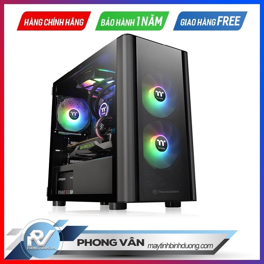 Vỏ Case Thermaltake V150 Tempered Glass Micro Chassis