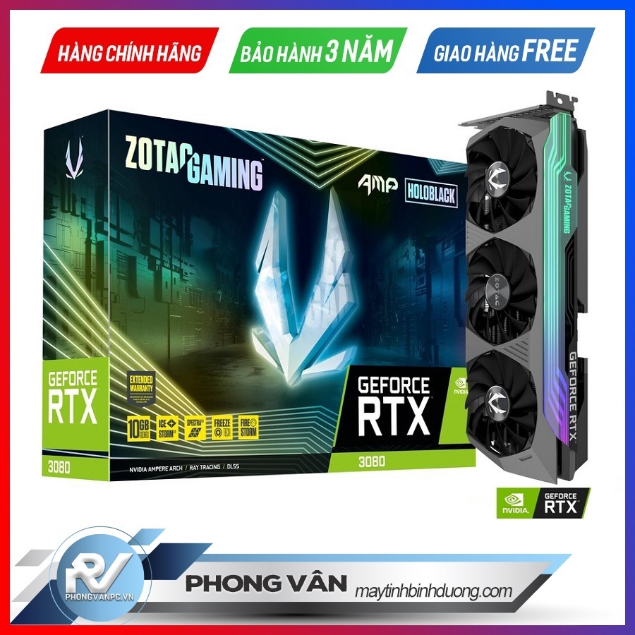 ZOTAC Gaming Geforce RTX 3080 AMP Holo 10GB GDDR6X