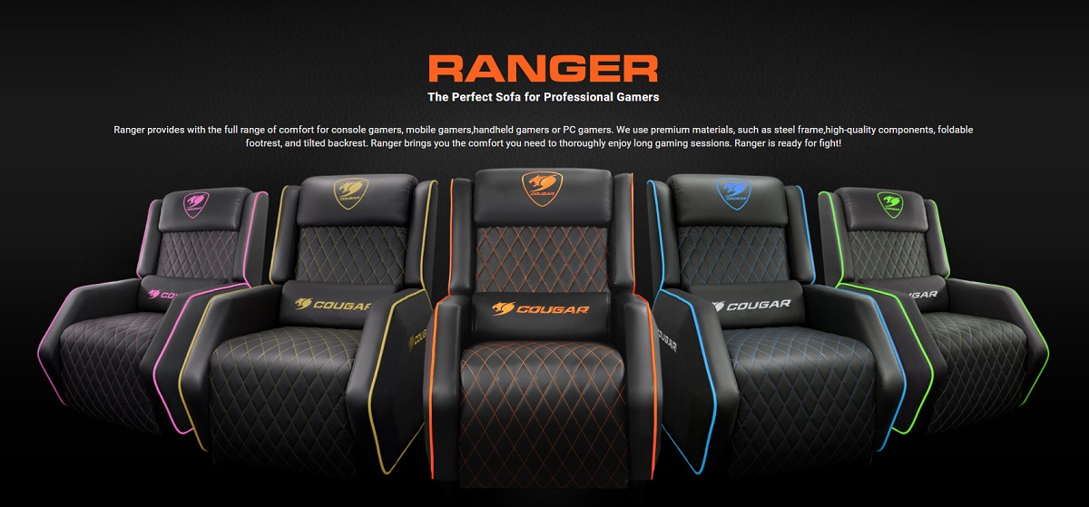 Ghế gamer Sofa Cougar Ranger (có nhiều màu)