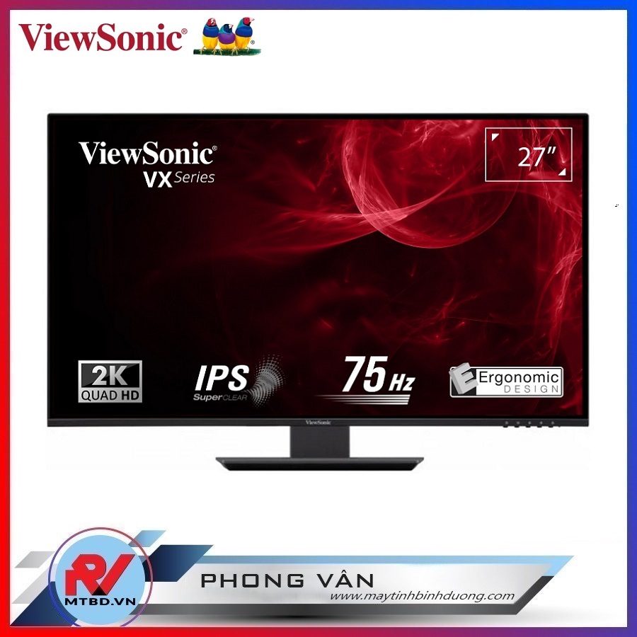 Màn hình ViewSonic VX2780-2K-SHDJ 27inch 2K IPS