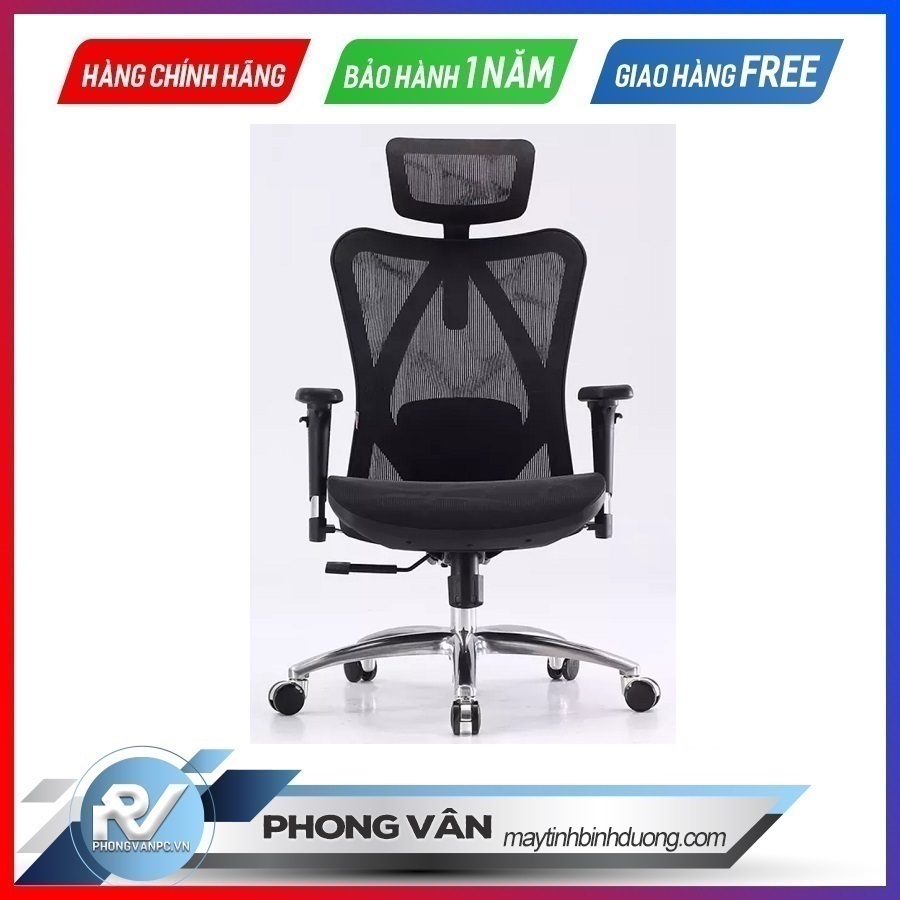 Ghế công thái học SIHOO M57 Black - Main Image