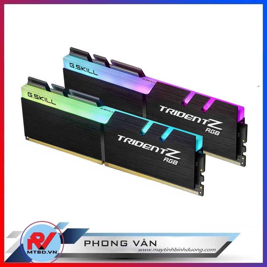 Ram Gskill Trident Z RGB (F4-3000C16D-16GTZR) 16GB (2x8GB) DDR4 3000Mhz