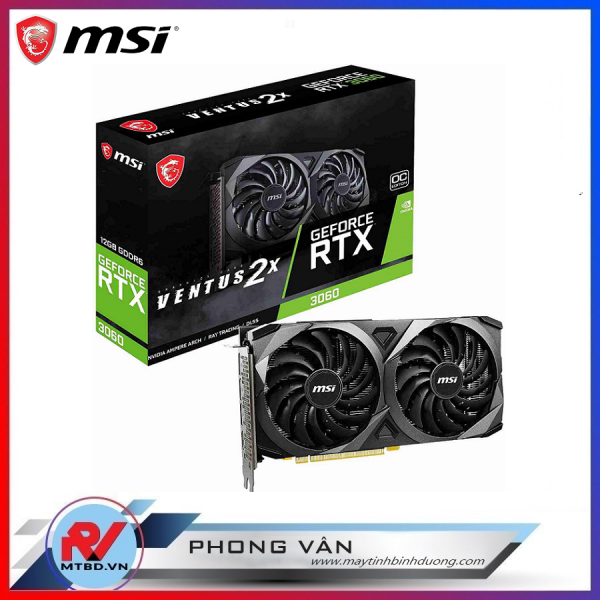 MSI GeForce RTX 3060 VENTUS 2X 12G OC V2