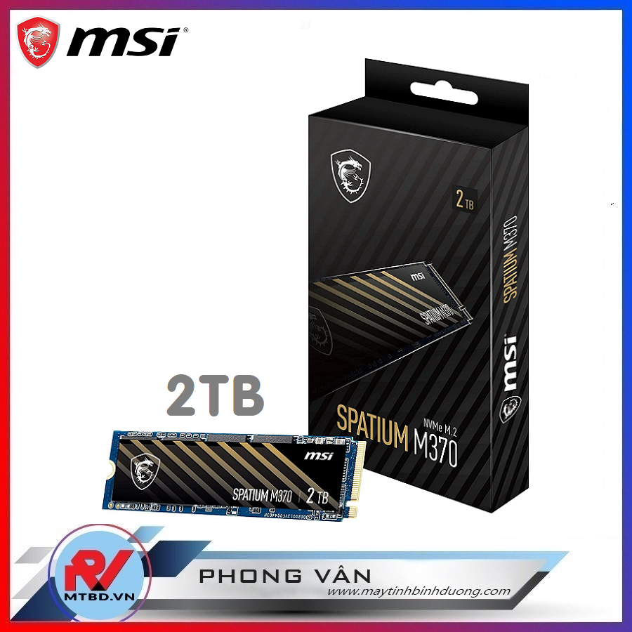 Ổ cứng SSD MSI SPATIUM M370 2TB NVMe