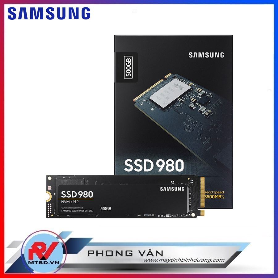 Ổ cứng SSD Samsung 980 500GB PCIe NVMe 3.0x4